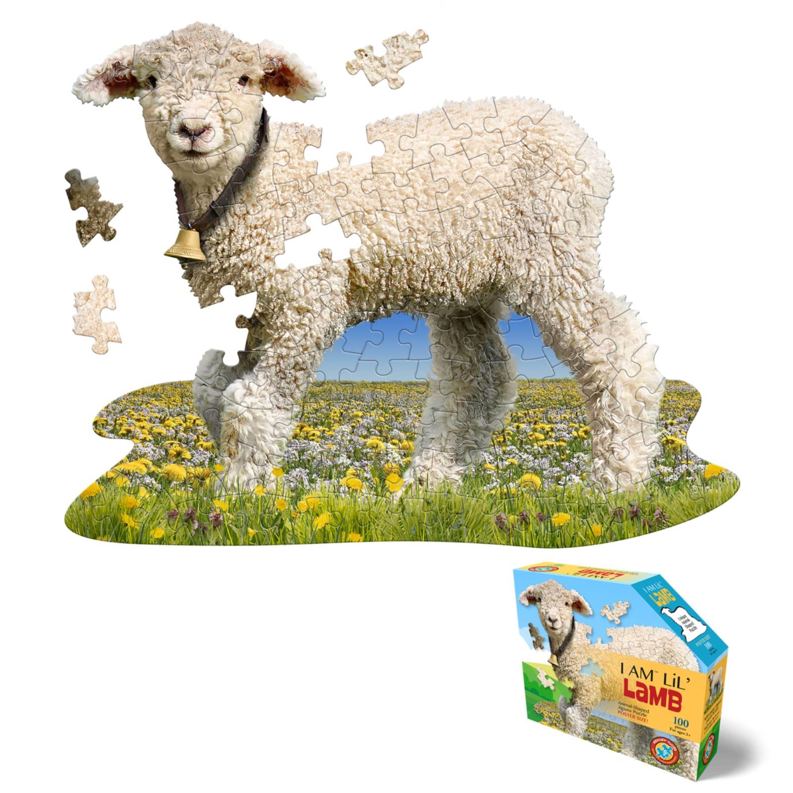Amazon.com: Madd Capp LiL' LAMB 100 Piece Jigsaw Puzzle For Ages 5