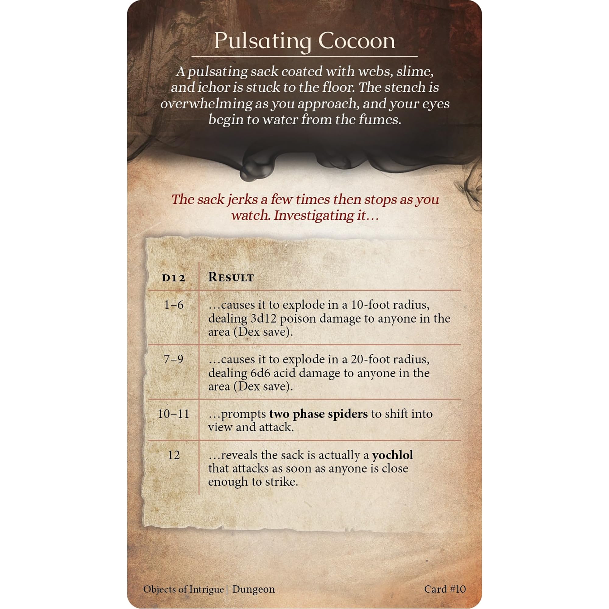Nord Games: Objects of Intrigue - Boxed Set - 5e RPG Storytelling Cards, 300 Tarot-Größe Karten für verschiedene Umgebungen, Rollenspiel, 5e D&D