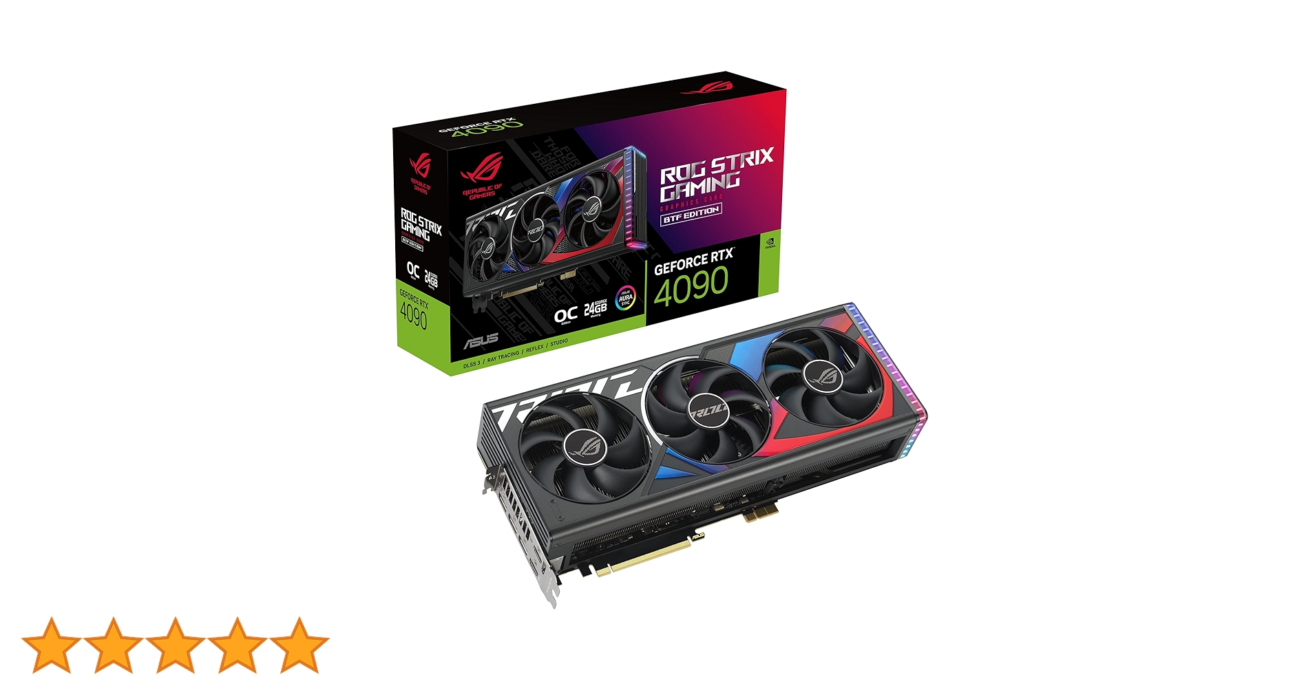 Amazon | ASUS ROG Strix GeForce RTX™ 4090 BTF OC Edition