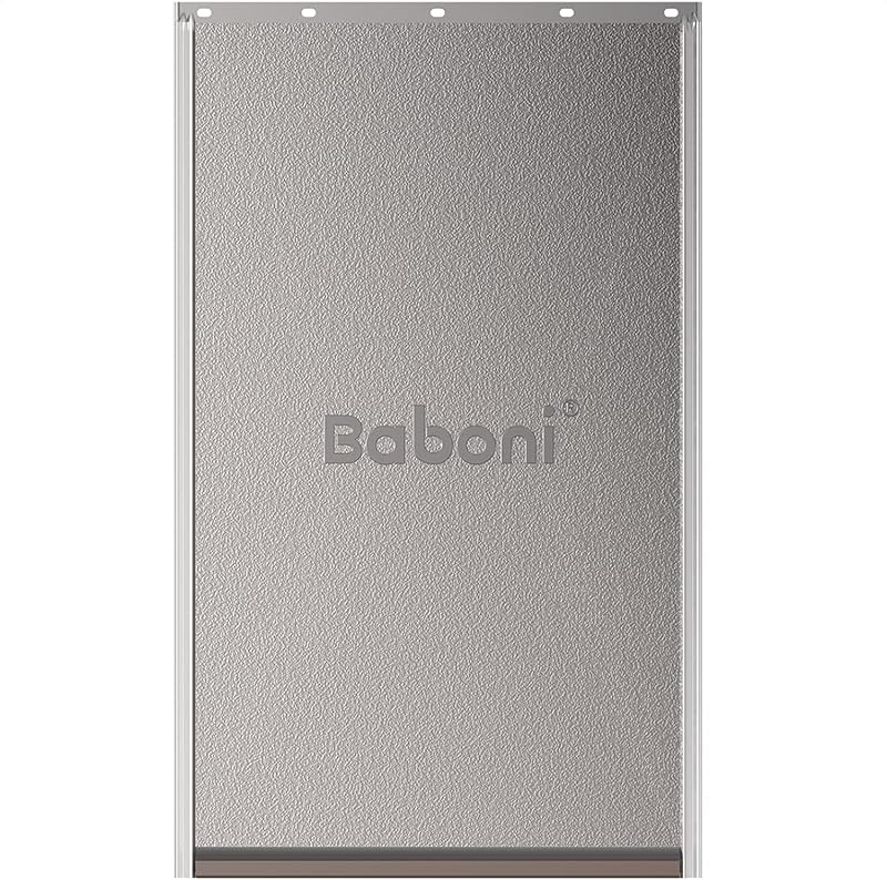 Flap de Reposição para Porta de Cães e Gatos baboni FLAP-L Grande com Fechamento Magnético e Parafusos