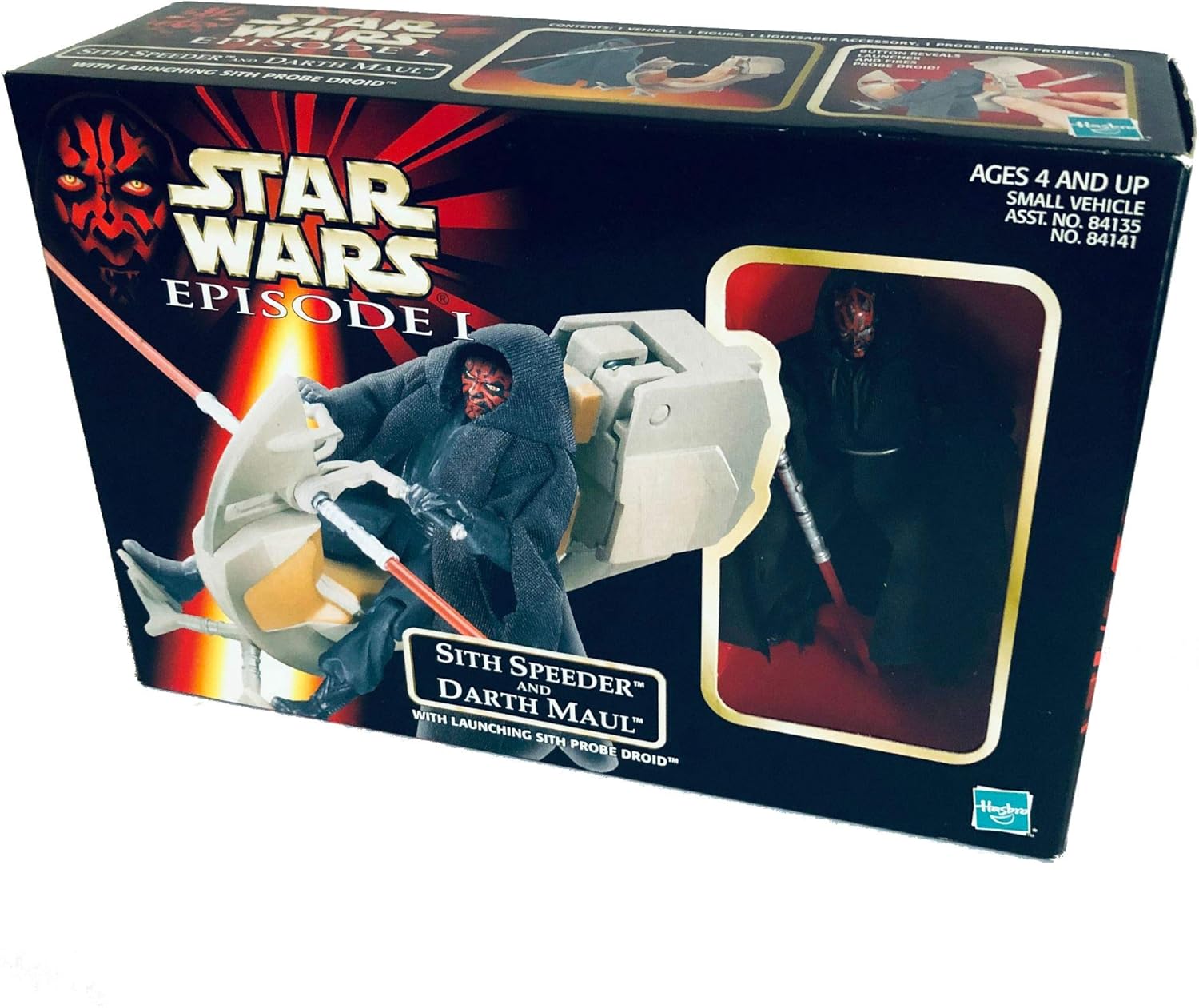 Star Wars Episode I: The Phantom Menace, Sith Speeder and Darth Maul Action Figure