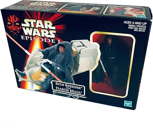 Miniatura 3 de Star Wars Episodio I: La amenaza fantasma, Sith Speeder y Darth Maul figura de acción