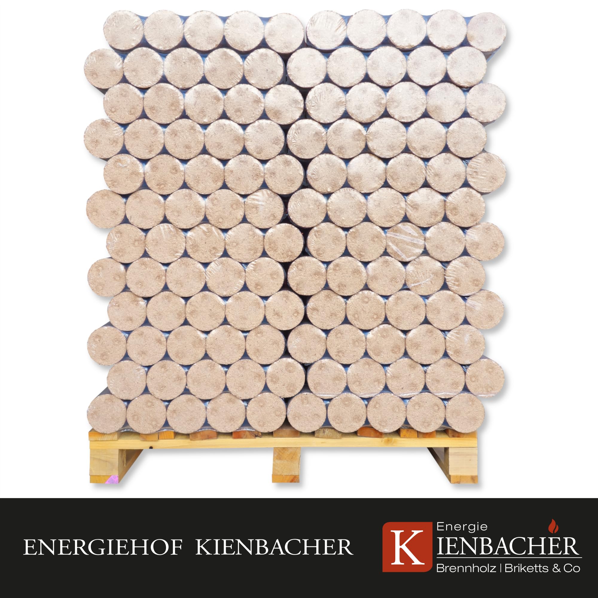 400kg Palette 40x10kg Nestro Hartholzbriketts Buche und/oder Eiche Brenn Kamin Ofen Heiz Holz Gluthalter Brennholz Premium Öko Holzbriketts | Energie Kienbacher