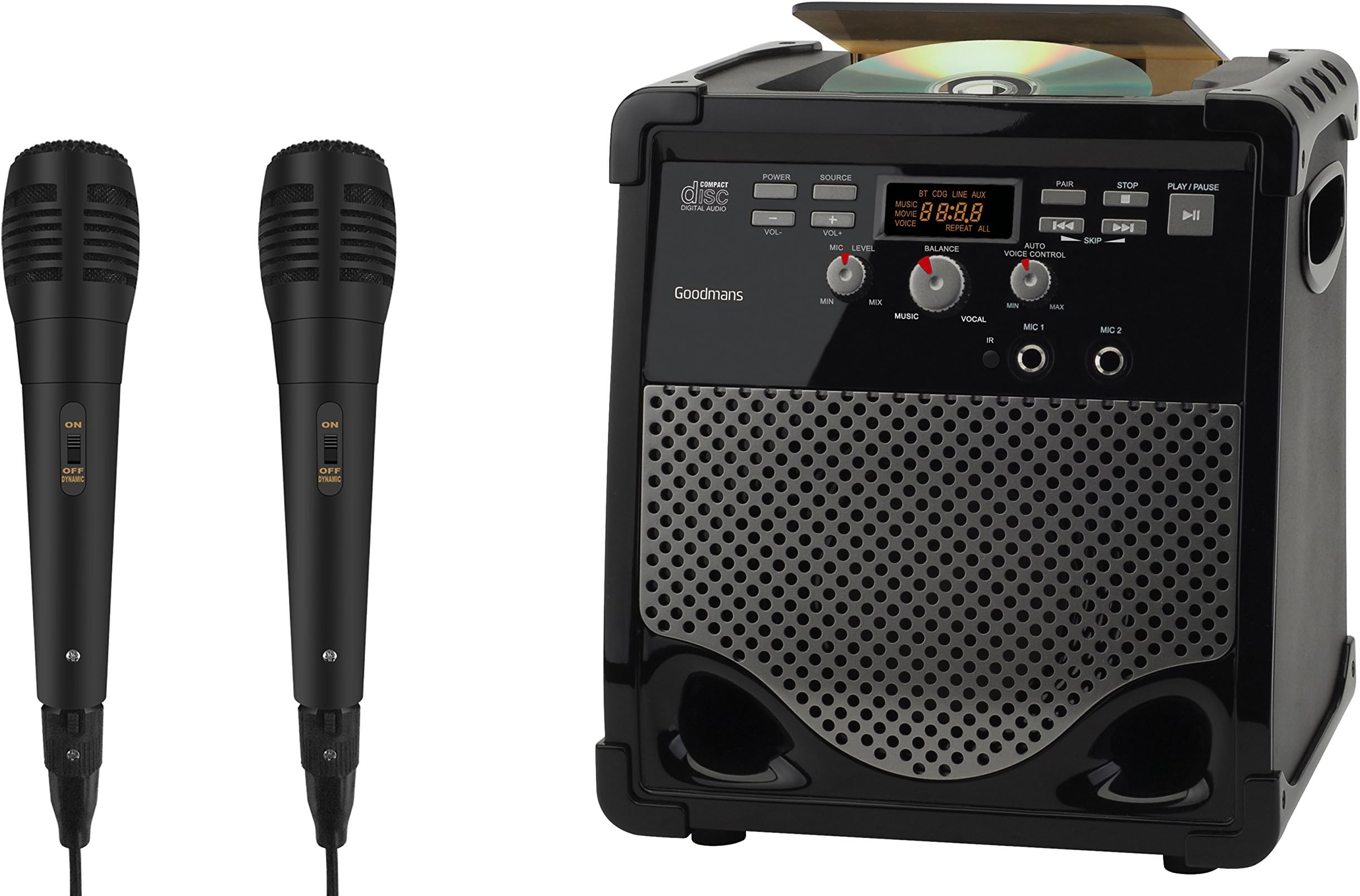 Goodmans XXB16CDGBT Karaoke Machine