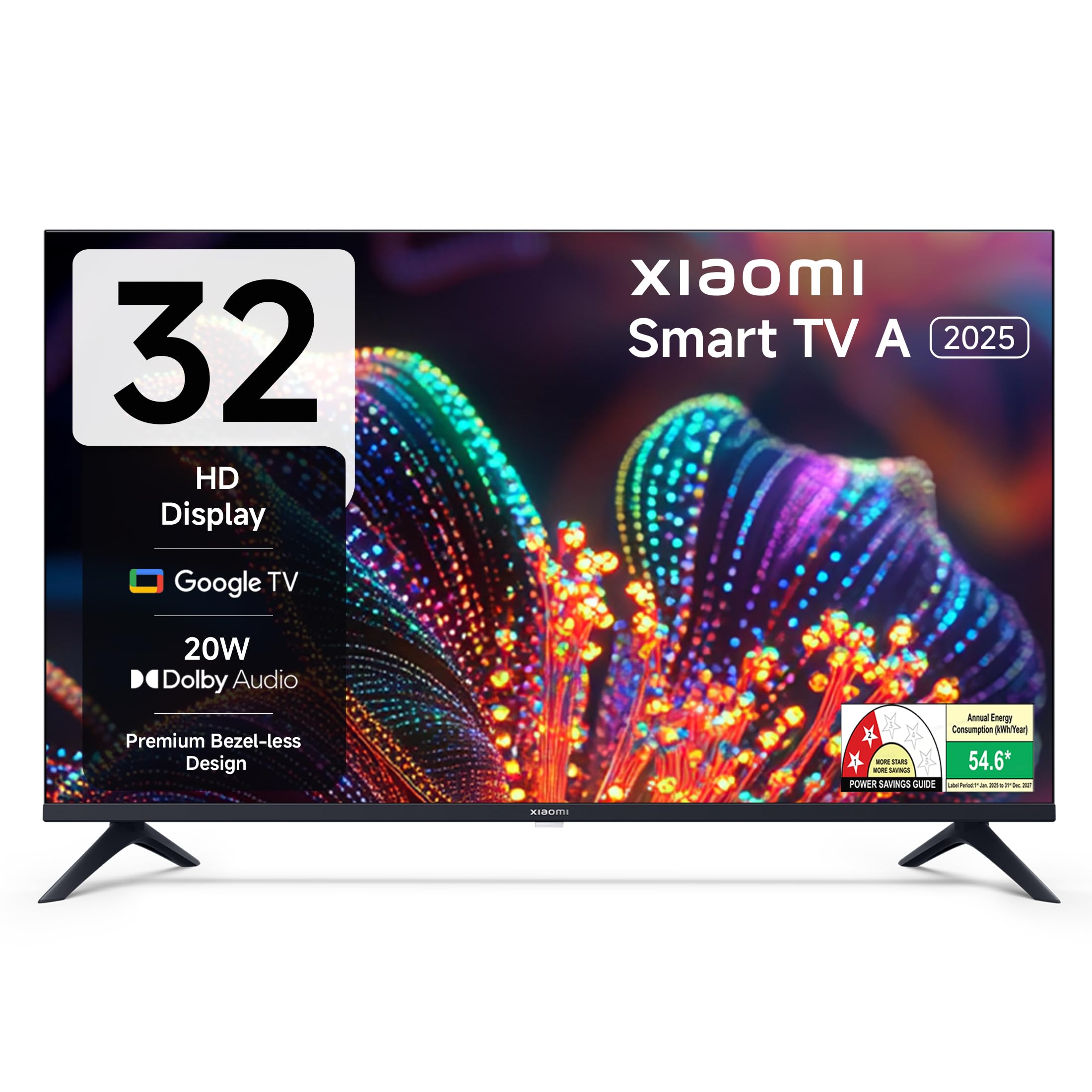 Xiaomi 80 cm (32 inch) A HD Ready Smart Google LED TV L32MB-AIN
