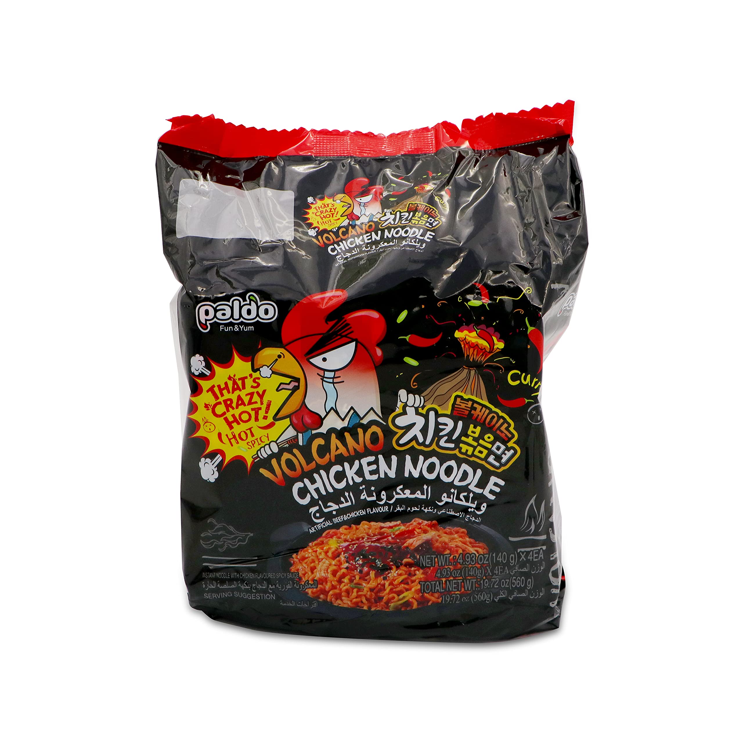 volcano chicken noodle- 140g*4