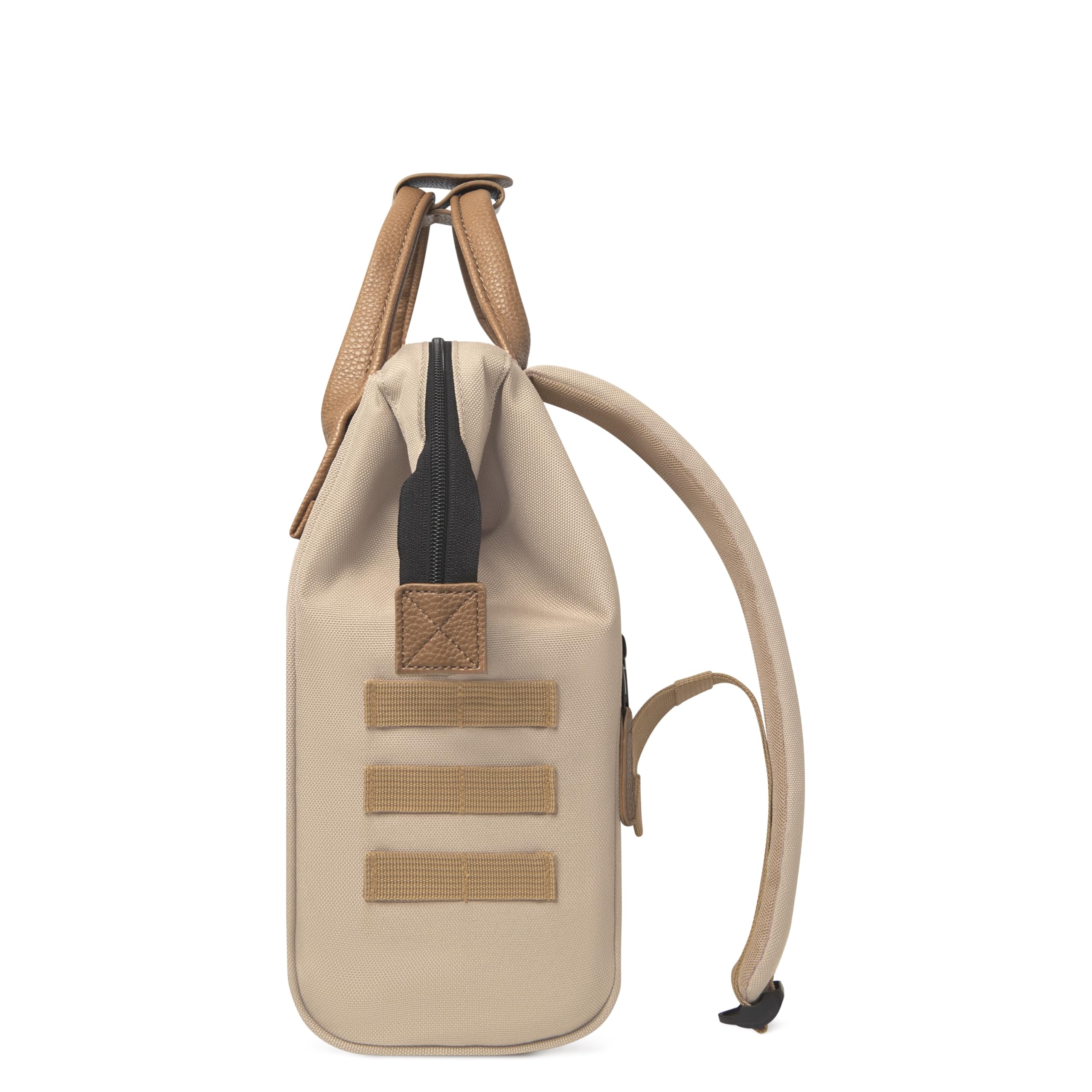 Cabaïa Zaino Donna Adventurer Kuala Lumpur 10L - Laptop 10,5" | Bagaglio a mano · Grande apertura · Tasche MOLLE intercambiabili · Vegan · Durevole