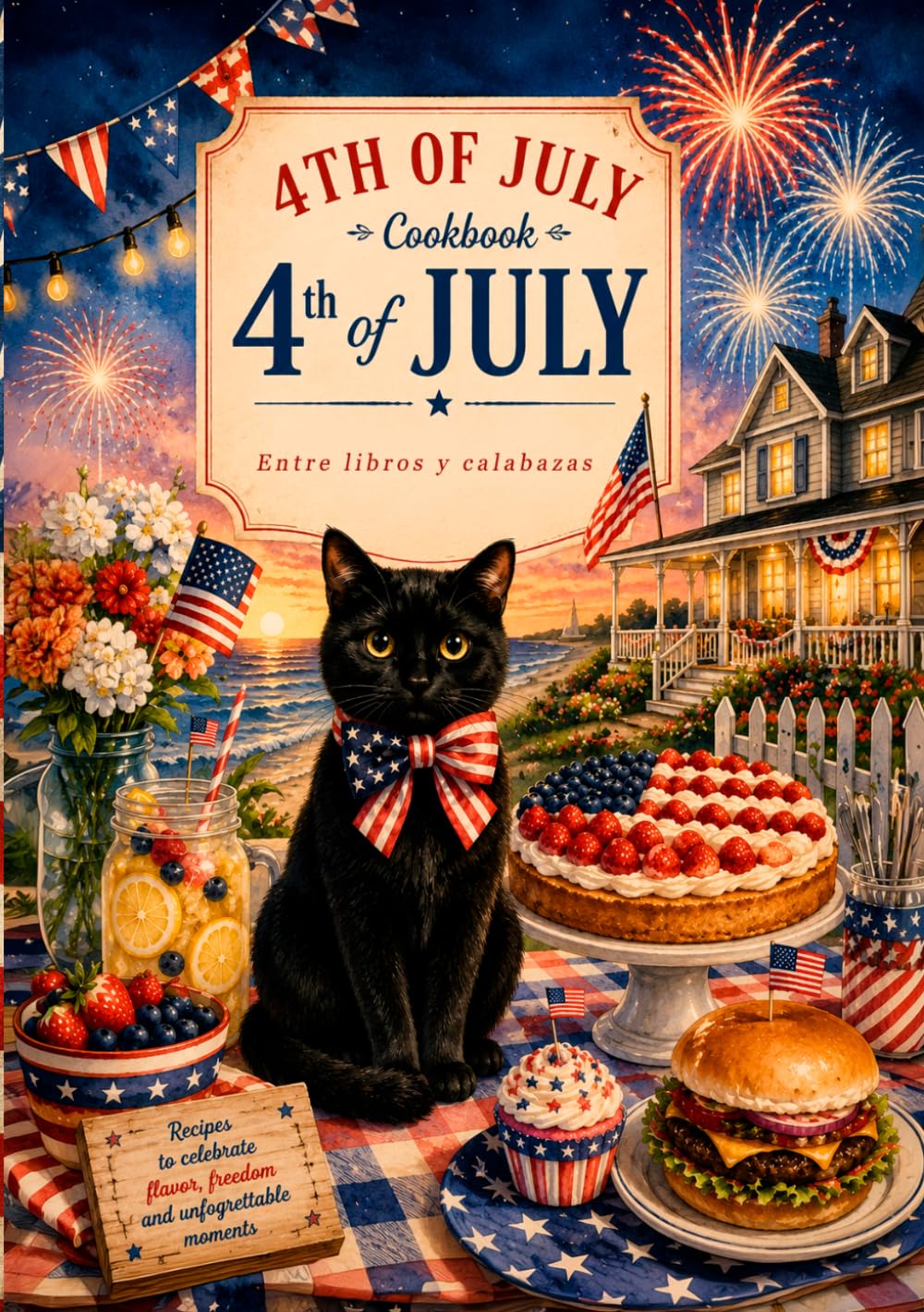 4th of July Cookbook: 51 Patriotic Recipes for Summer Cookouts, BBQs and Family Gatherings (Rustic Kitchen Collection)