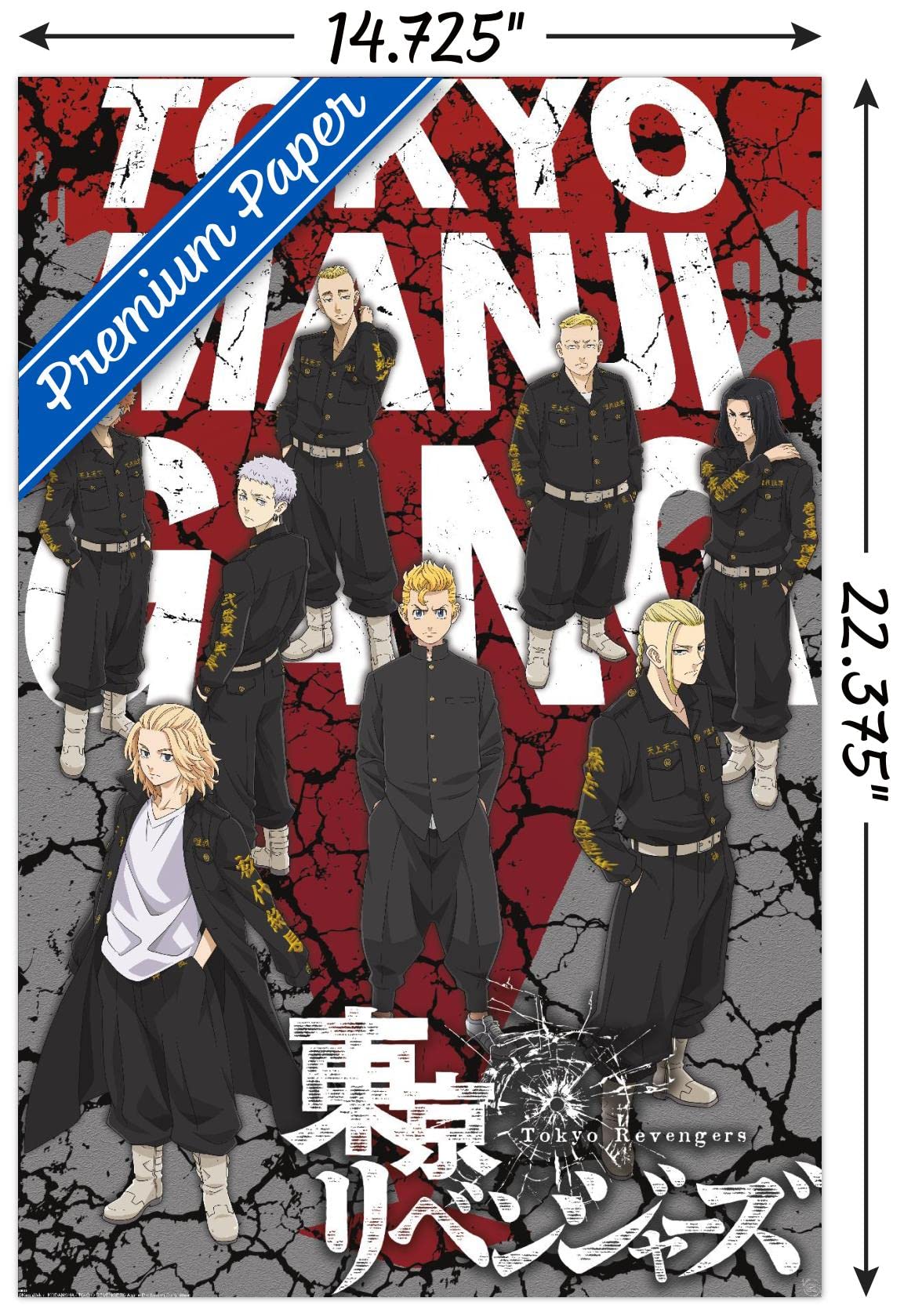 Amazon.co.jp: Trends International 東京リベンジャーズ – 東京マンジ