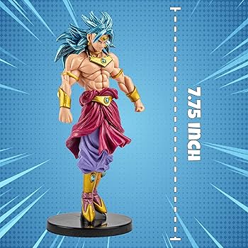 Amazon.co.jp: ブロリー ブルーヘア アクションフィギュア 変更