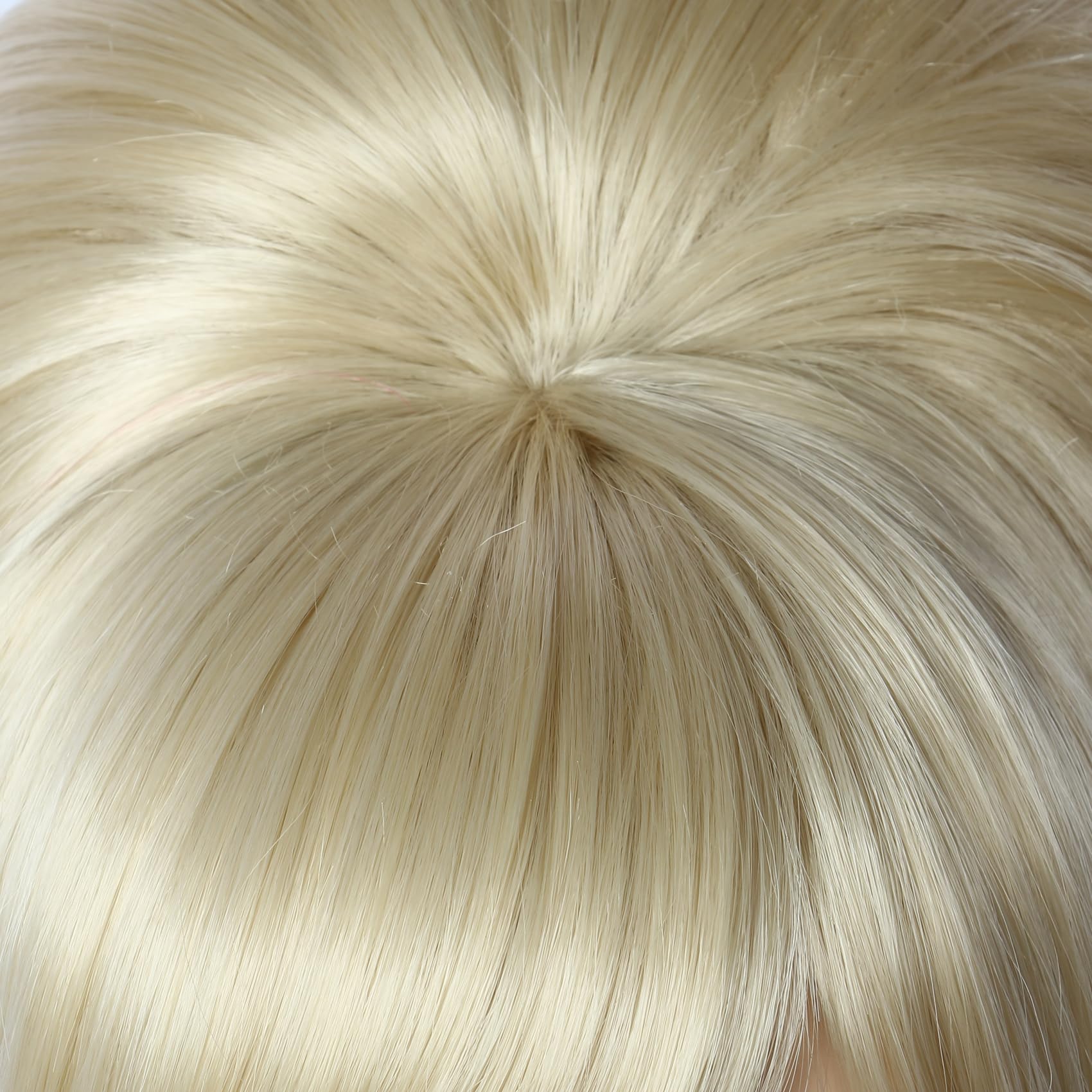 Linfairy Peluca corta de colmena de los años 60 perfecta para fiestas de Halloween cosplay y pelucas abullonadas (Blonde)