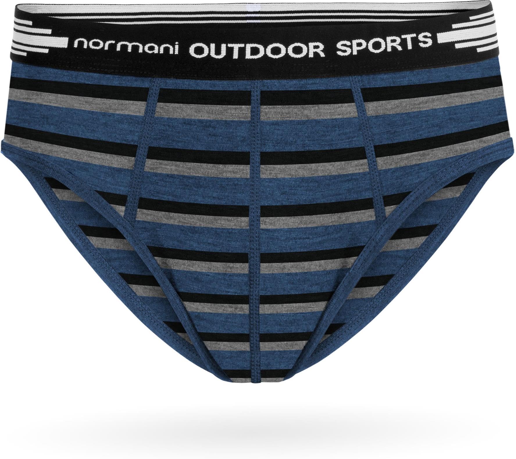 normani Herren 2er Pack Merino Slipper Unterhose Boxershorts Unterwäsche Retroshorts - 100% Merinowolle