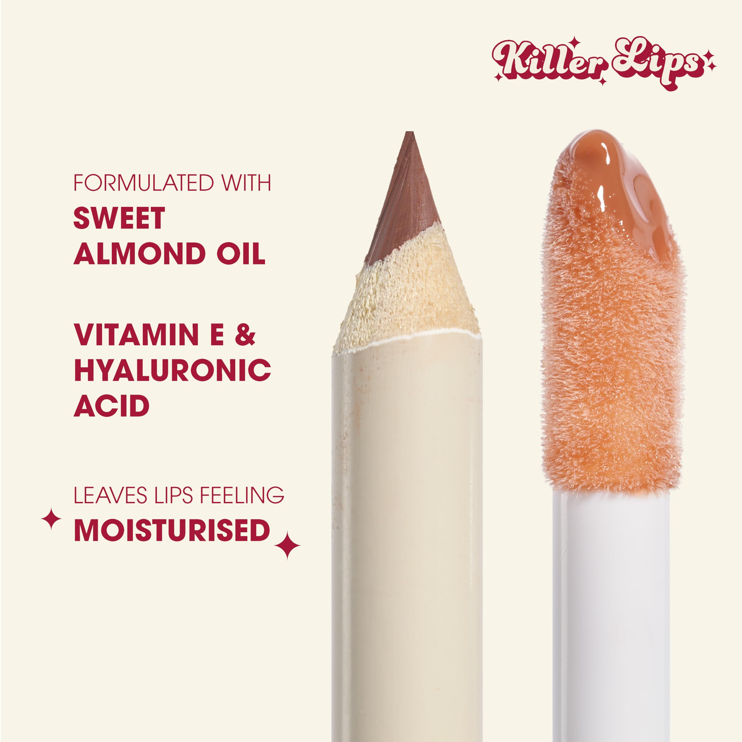 Killer Lips Pucker Up Lip Kit - Brown Sugar, 48 g (Pack of 1) - Image 4