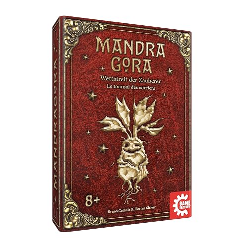 Game Factory 646308 Mandragora, Juego Familiar mágico para 2-4 Jugadores a Partir de 8 años, Juego de Mesa