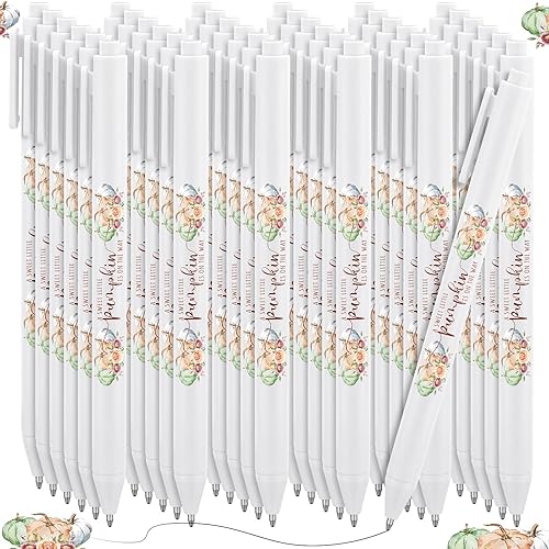 Ireer 36 bolígrafos de regalo de baby shower para invitados, juegos a granel, para niños o niñas, bolígrafos retráctiles de tinta de gel, bolígrafos