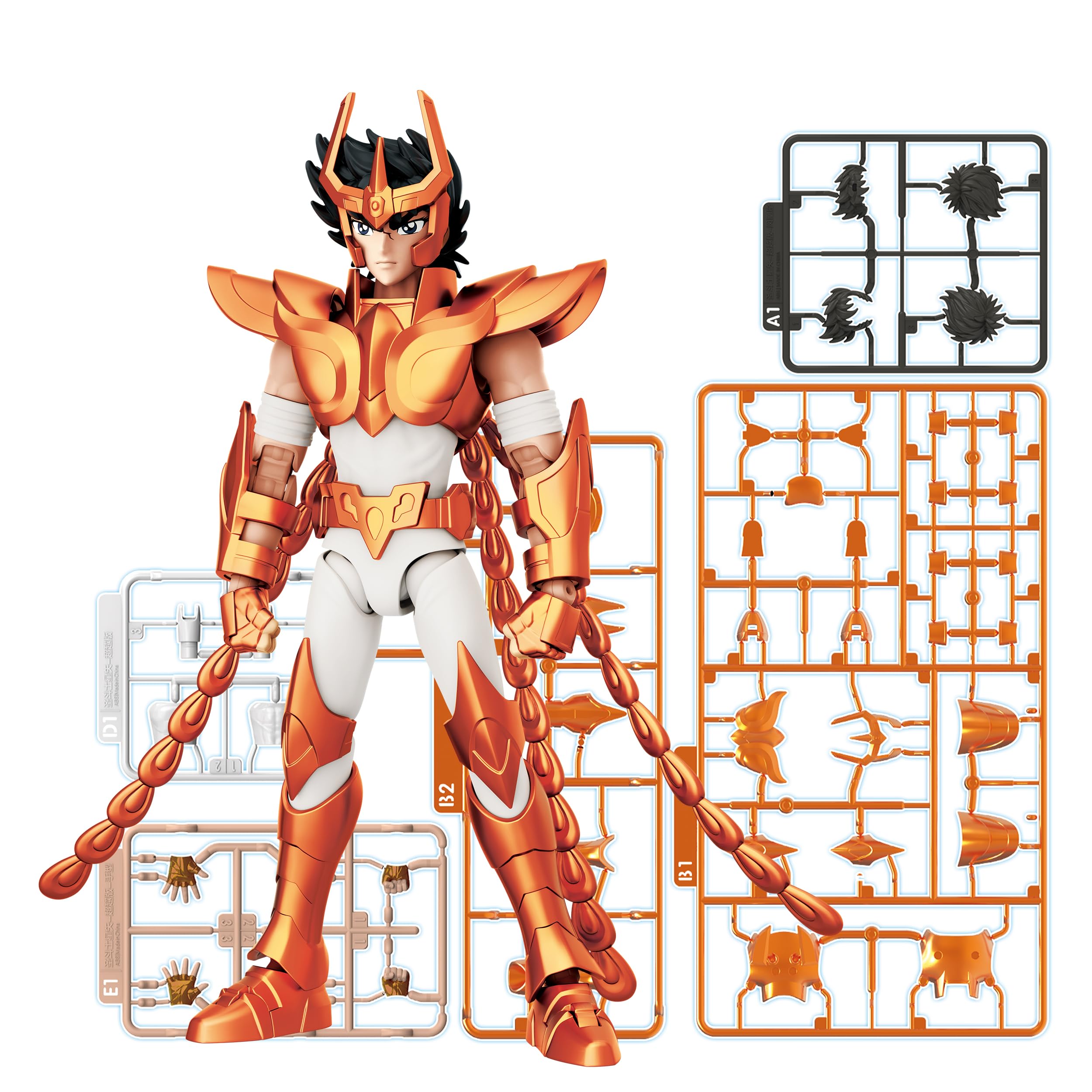 BLOKEES Saint Seiya Champion Class Ikki de Fenix Manga Edition Giunti articolati, montaggio richiesto, 14+