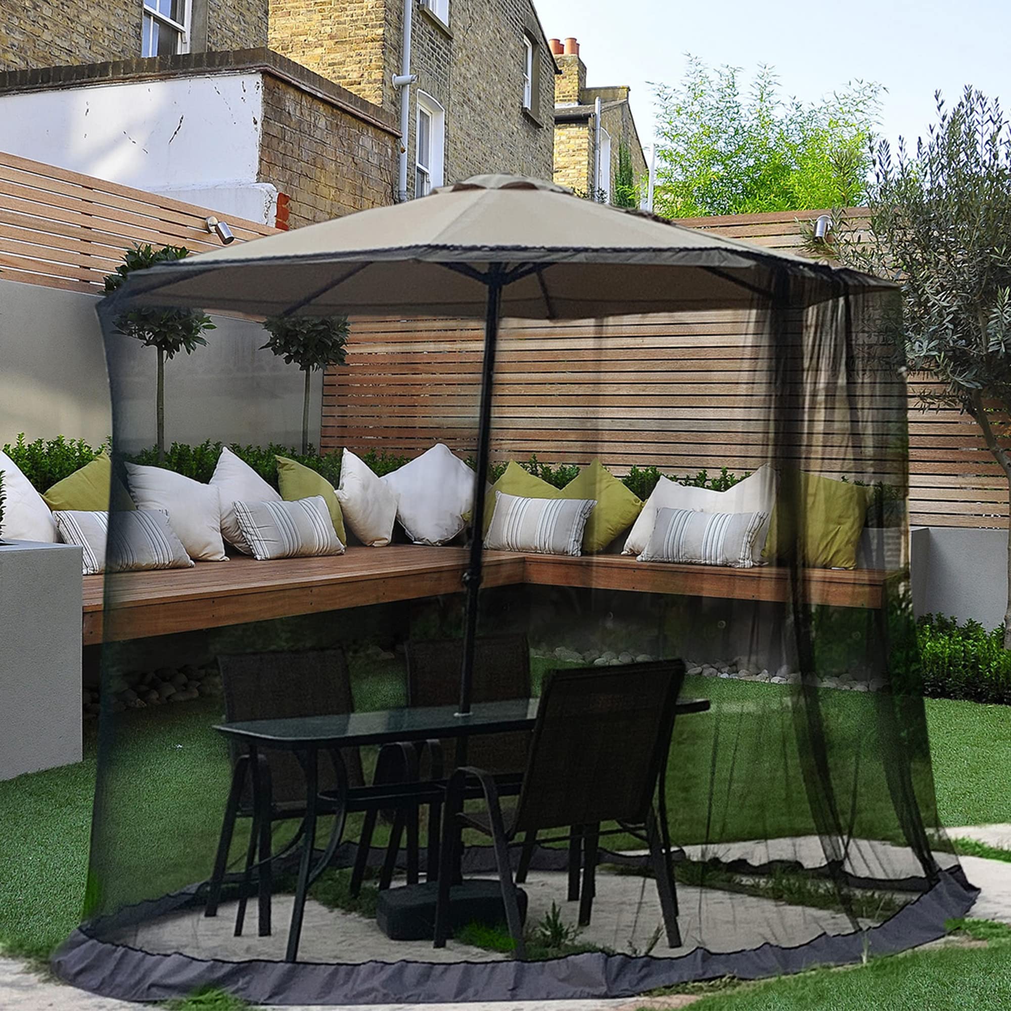 Buy Sparkle Race Patio Umbrella Mosquito Net, Patio Mosquito Netting