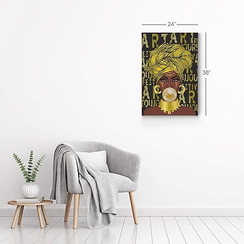 Miniatura 6 de Arte de pared afroamericano, decoración de pared de arte negro, arte negro afroamericano, arte de pared de niña negra, impresión afroamericana, arte