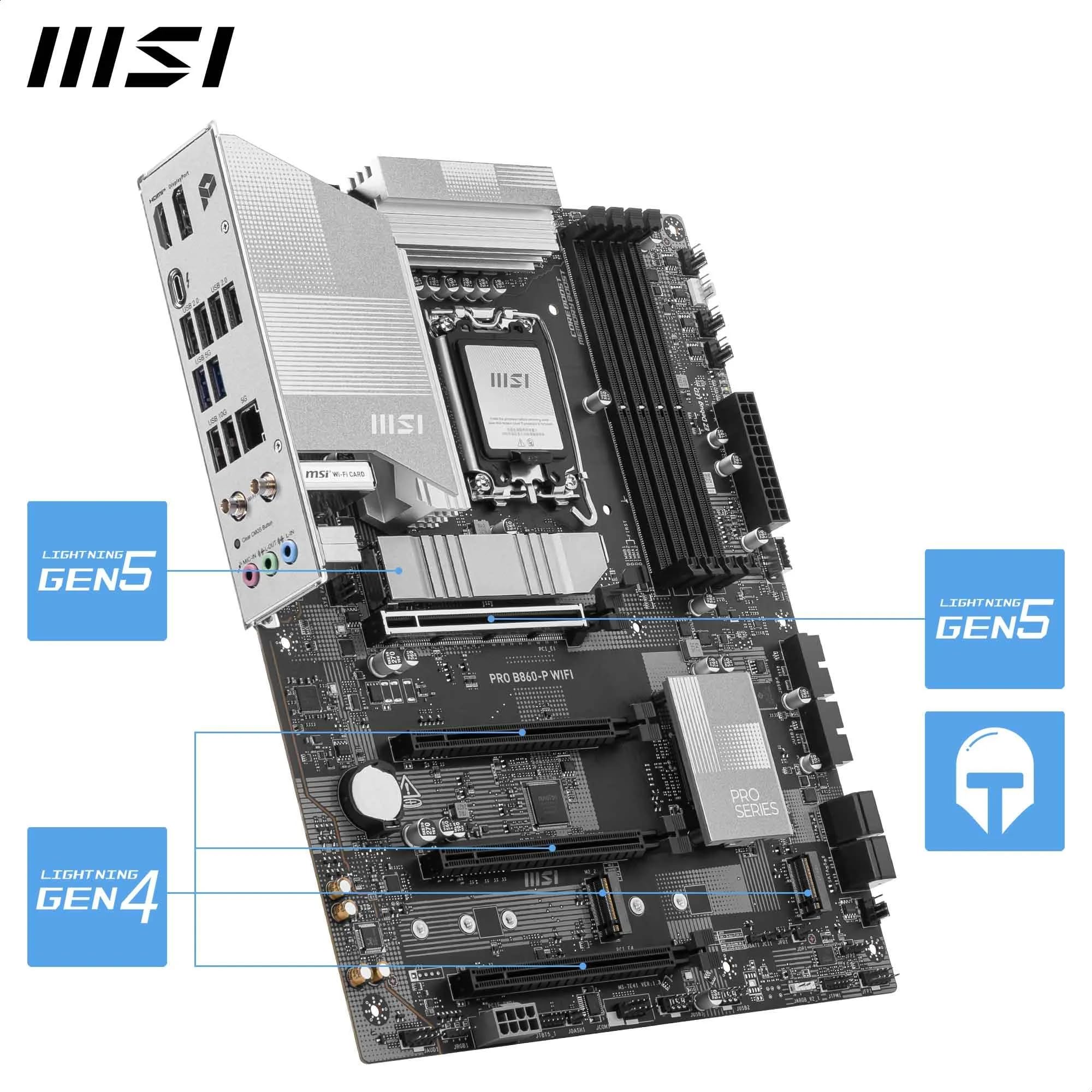 MSI PRO B860-P WIFI マザーボード PRO B860-P WIFI | PRO Series Motherboards｜Best Motherboard for AI