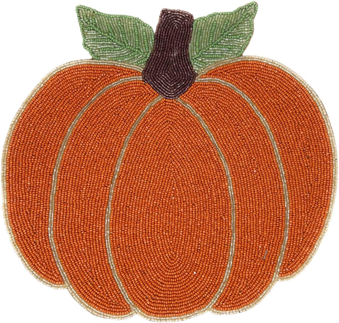 Northeast Harvest Fall Autumn Orange Pumpkin with Green