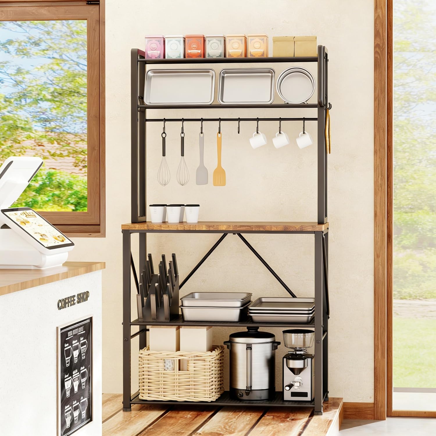 YASONIC Bakers Rack 44