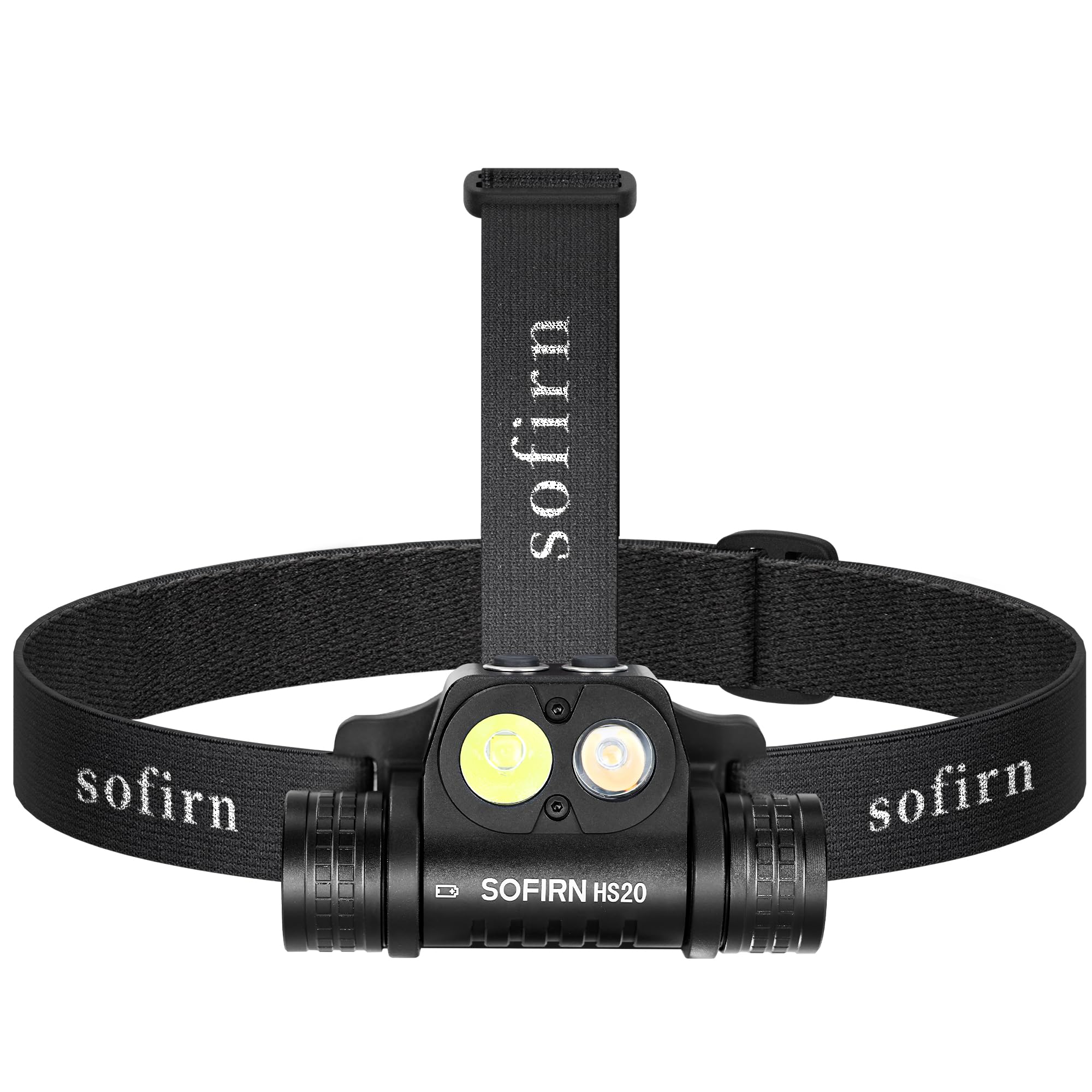 Sofirn Head Torch 2700LM with Spot and Flood, CRI 90, Type-c Rechargeable Head Torches, IPX8, and Five Brightness Levels, Suitable for Fishing, patrolling, and Maintenance