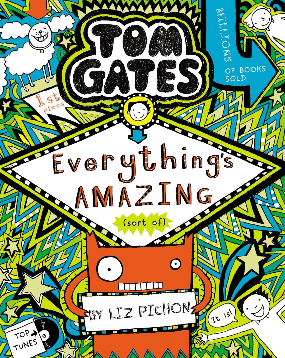Tom Gates Series by Liz Pichon 1-5 Collection 5 Books Set - Ages 9-14 -Paperback
