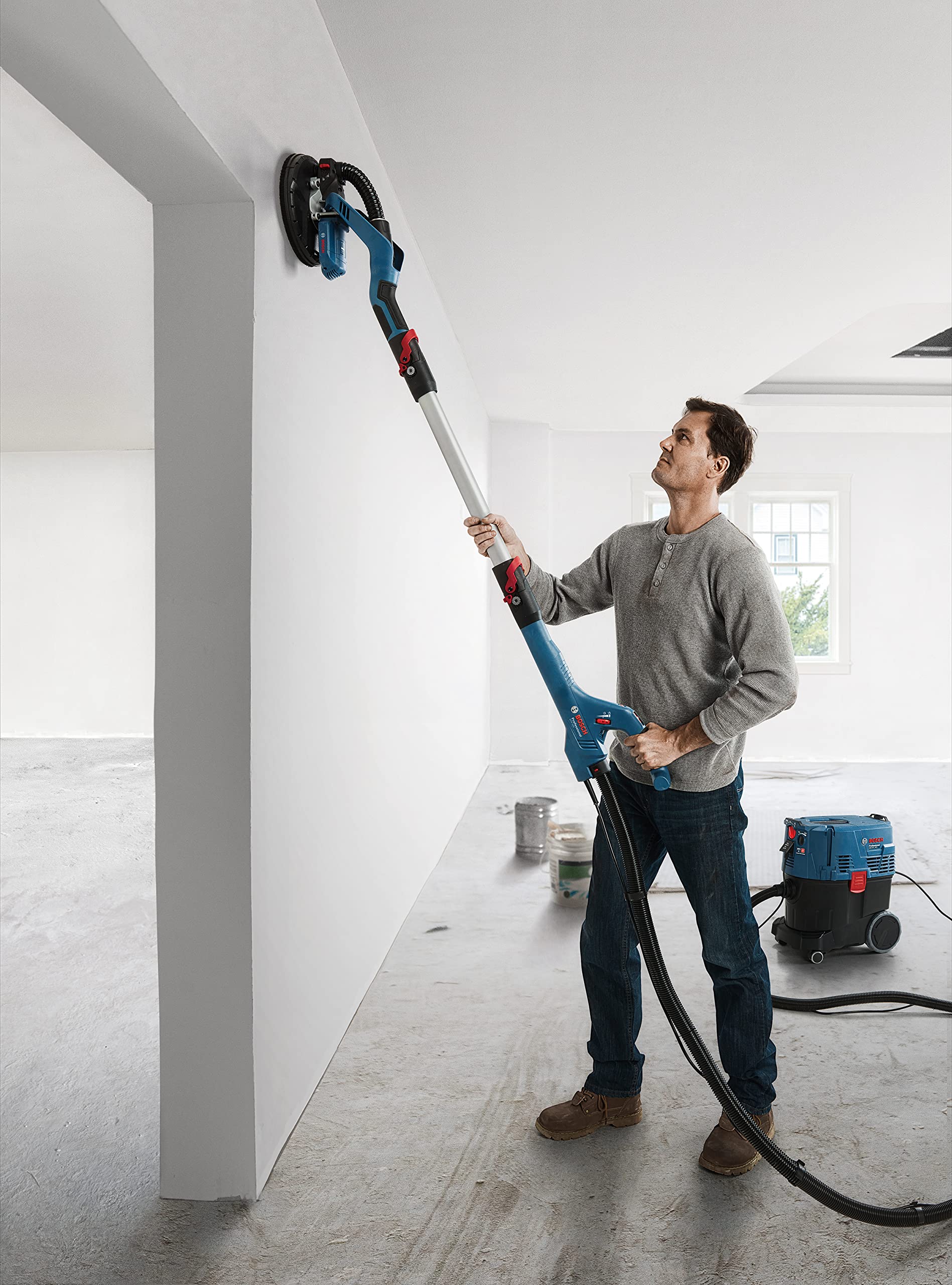 Bosch 1x Stützteller Medium Ø 215 mm Professional GTR 550, Zubehör Trockenbauschleifer