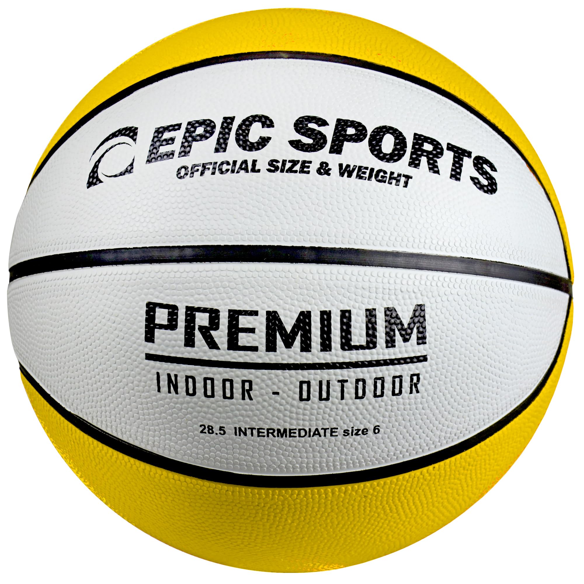 Epic Multi-Color Premium Rubber Recreational Basketballs