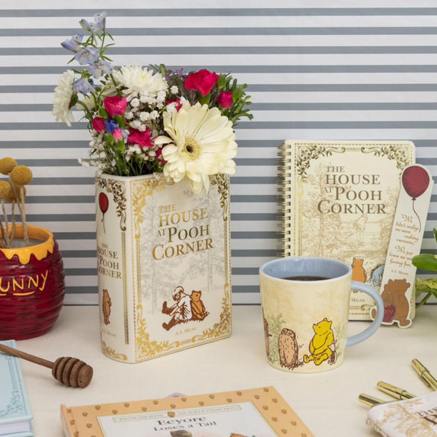 Steel Mill & Co. 14 oz Ceramic Classic Book Mug, The House at Pooh Corner