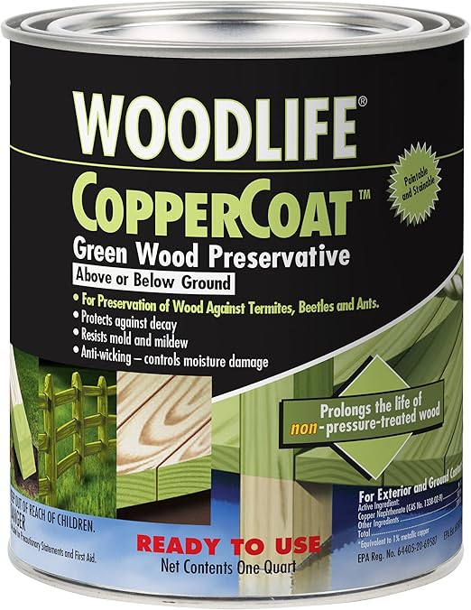 RustOleum 1904A Wolman (Woodlife) CopperCoat Green Wood
