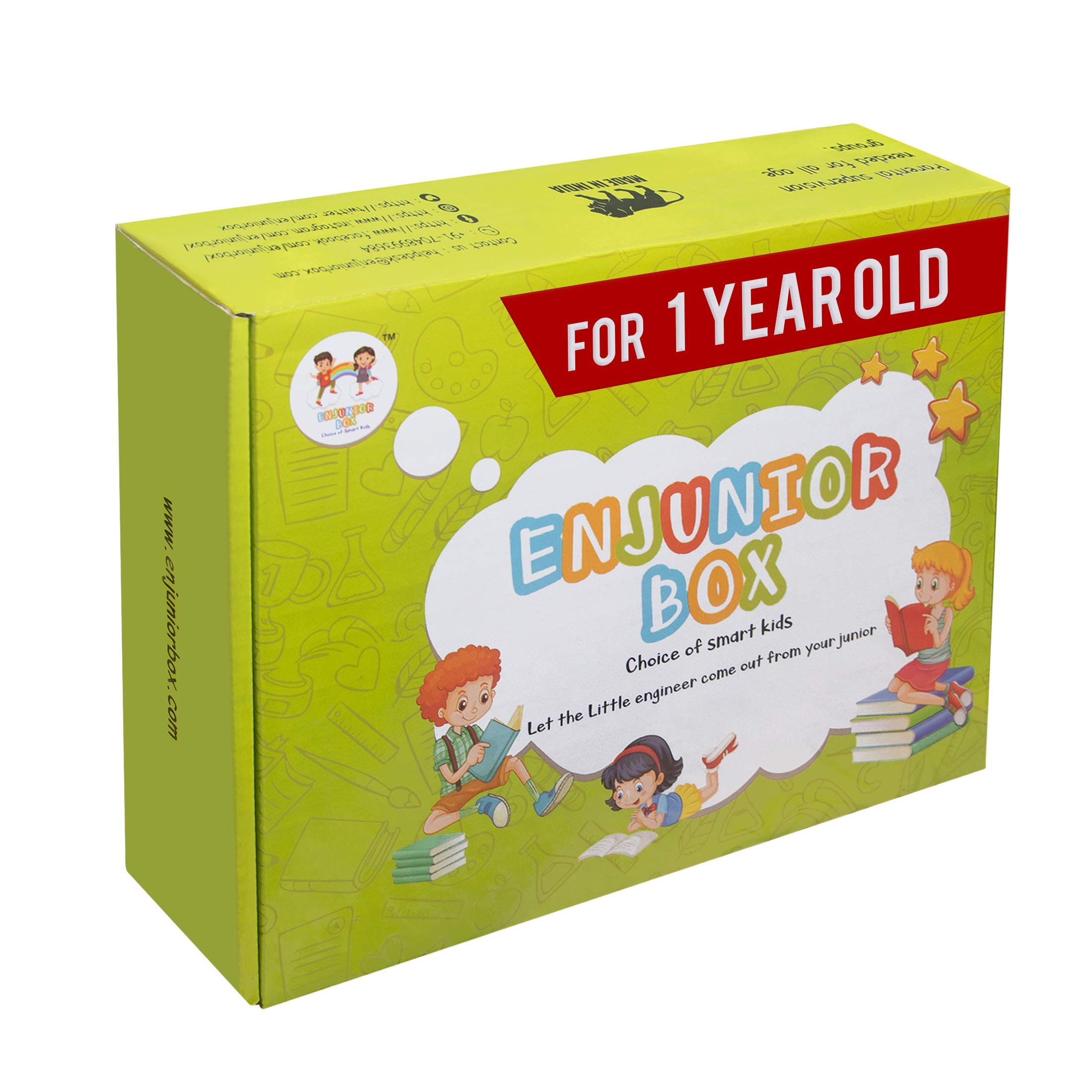ENJUNIOR BOX-Babies Memory Games -Educational Activity Game For Kids Age 1|2 Year (With Puzzles & Role Play Mask|Green)|Pack of 1 (B08NC8RJPM) Amazon Price History, Amazon Price Tracker