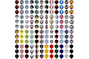 144 Pieces Premium Dart Flights Variety Pack