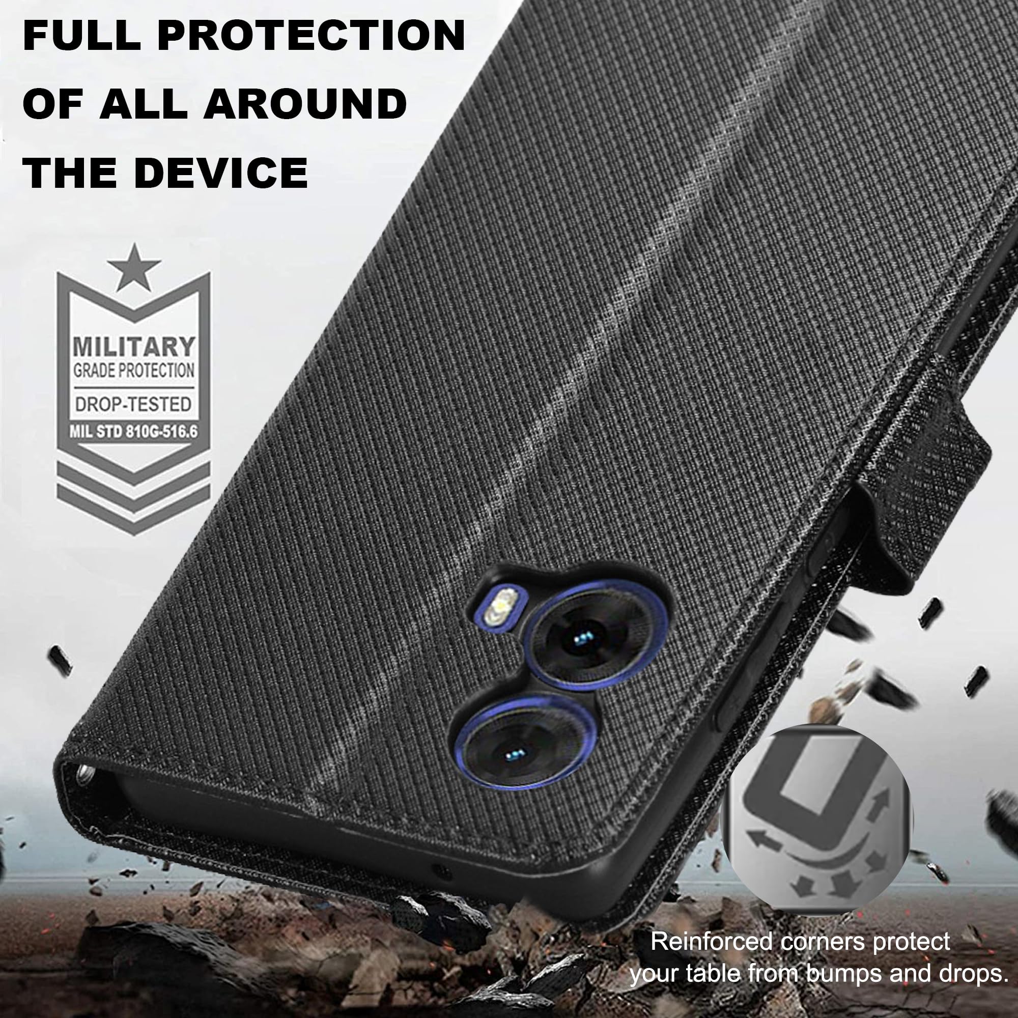 Coque Pour Motorola Moto G85 5G Protection Case, Étui De