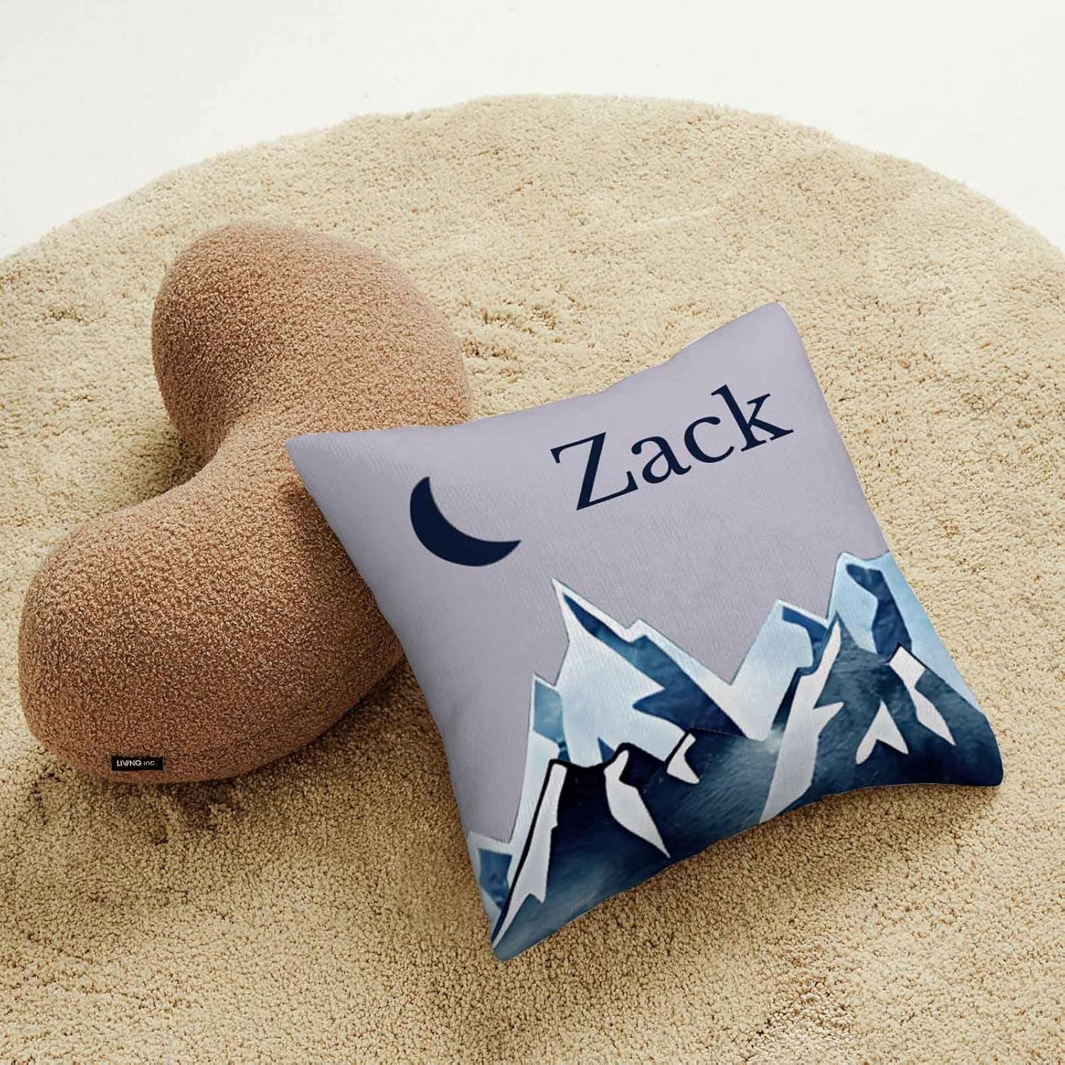 Personalized Baby Crib Bedding Set, 3 Piece Custom Name Woodland Navy for Boys, Includes Minky Blanket, Fitted Sheet, Pillowcase, Soft Crib Bedding for Newborn, Infant, Toddler, Shower Gift for Baby