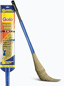 Gala No Dust Broom 2 in 1 with Extendable Handle for Ceiling and Floor Cleaning, Long Handle Jhadu