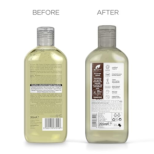 Miniatura 8 de Organic Doctor Champú de aceite de coco virgen orgánico, 9 onzas líquidas