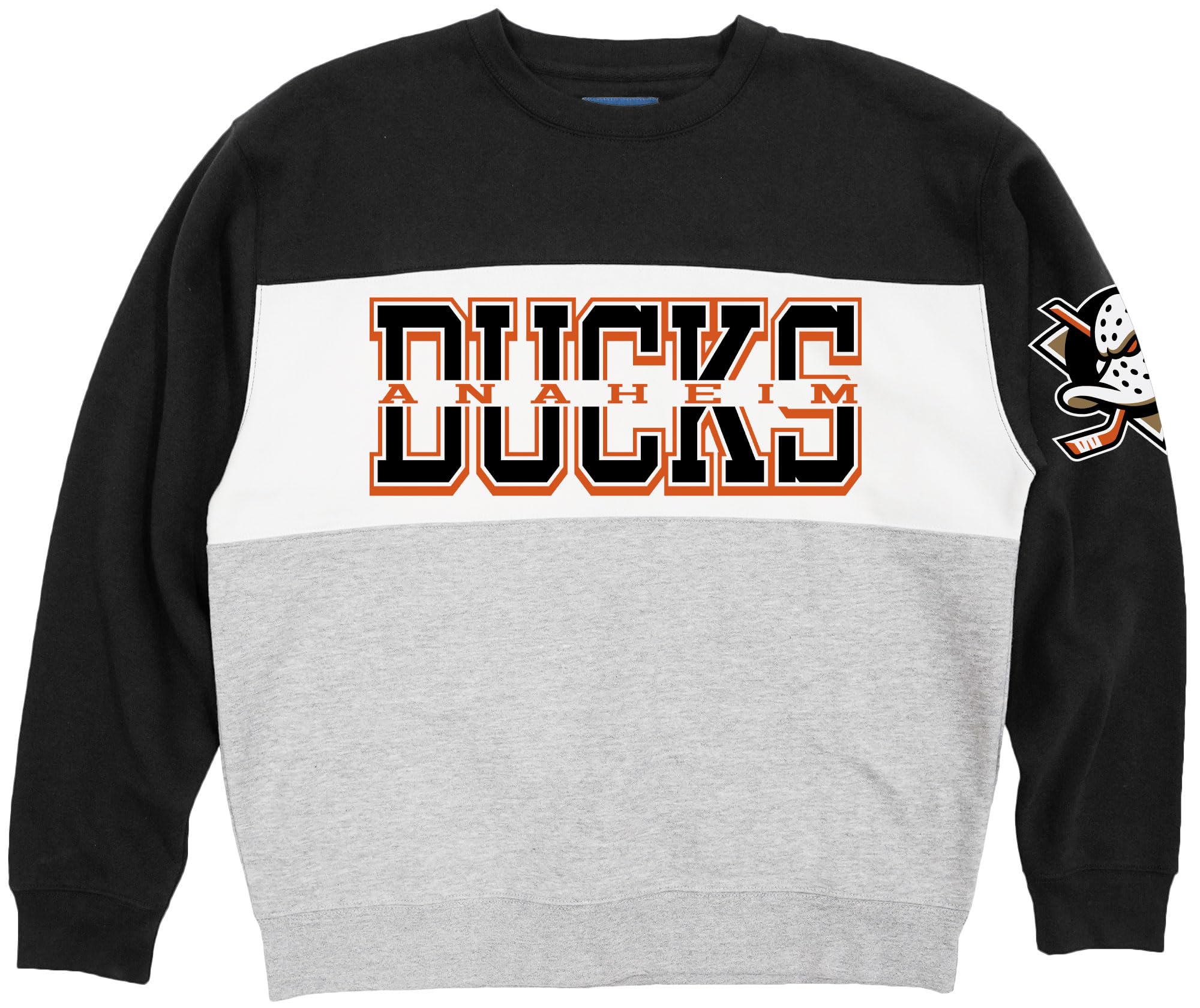 Blue 84 NHL Officially Licensed Colorblock Crewneck Sweatshirt