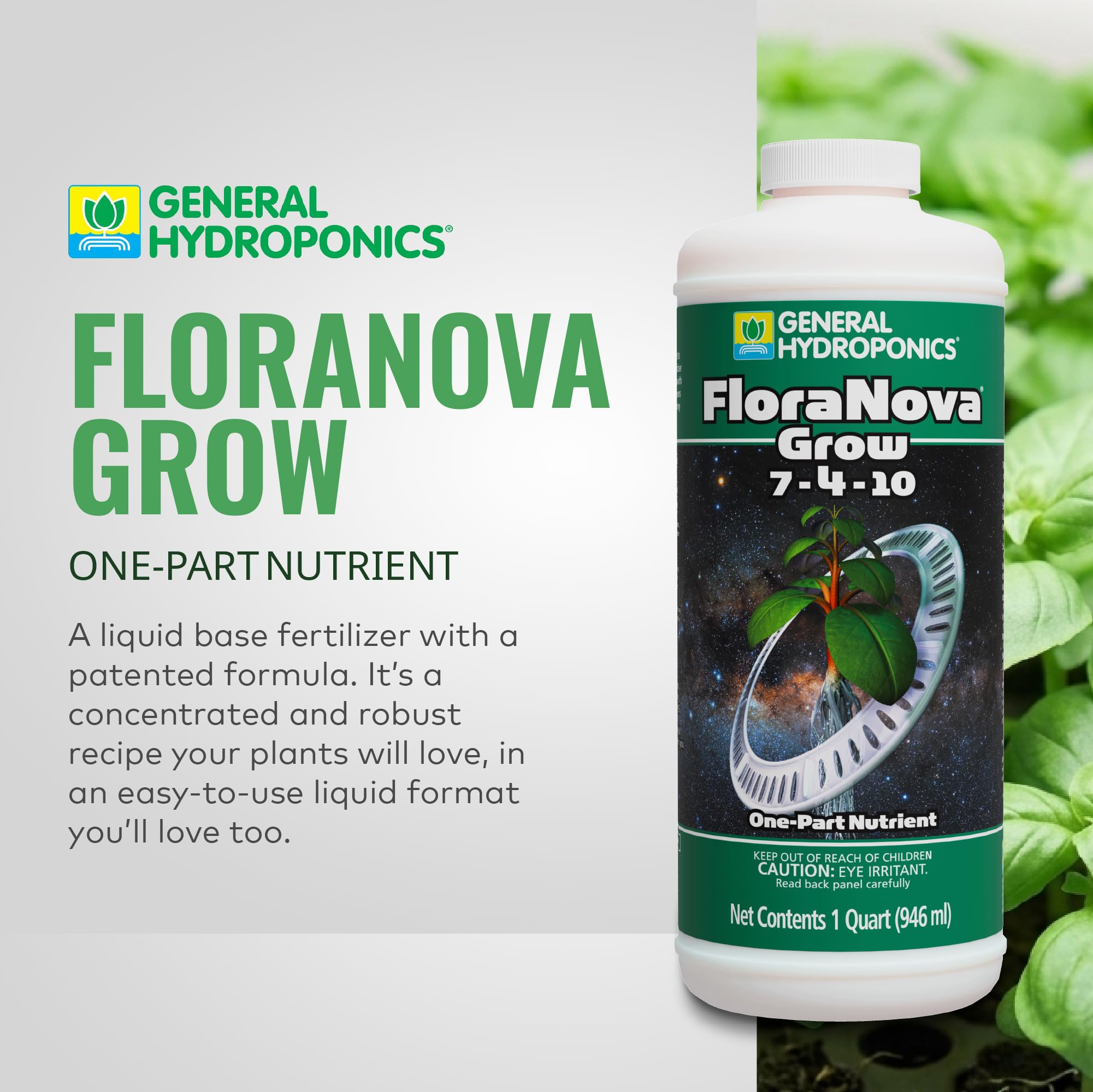 Amazon.com : General Hydroponics GH1622 Fertilizer, 1 Quart