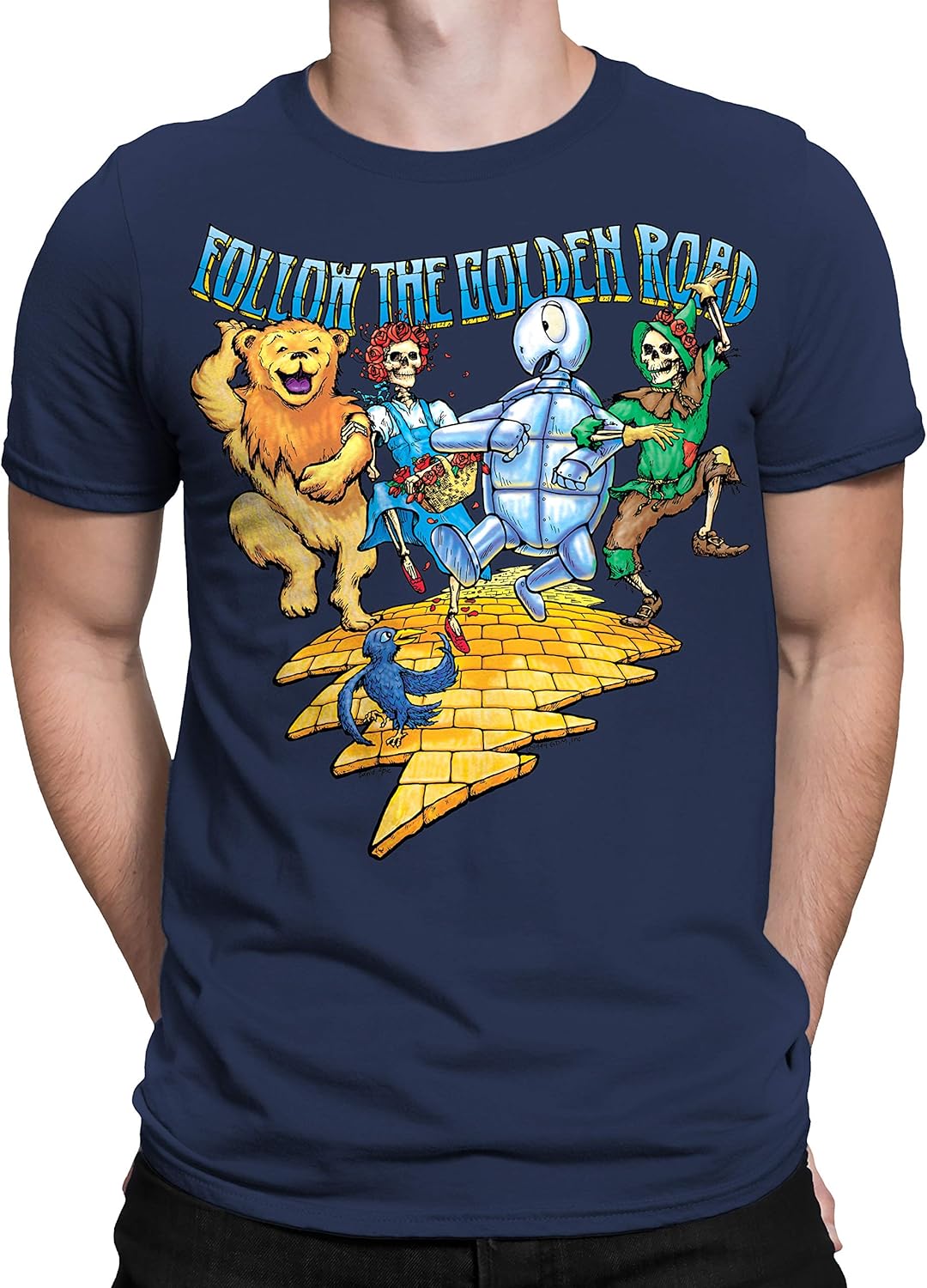 Follow the golden road shirt Clearance