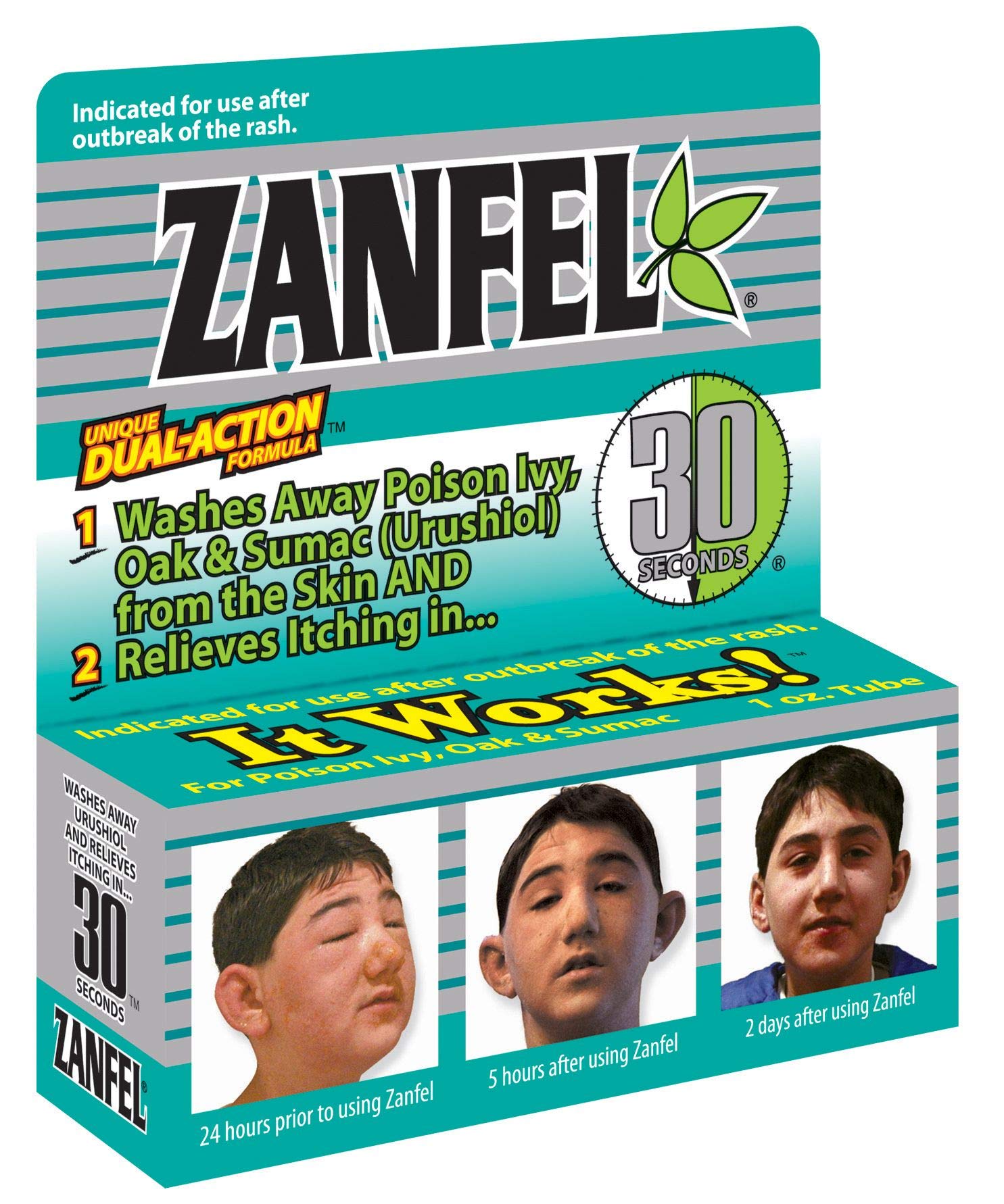 ZANFEL - Poison Ivy Oak & Sumac Wash 1 Oz product thumbnail 3