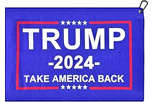 Trump 2024 Golf Towel: The Stalwart Companion for Golf Enthusiasts