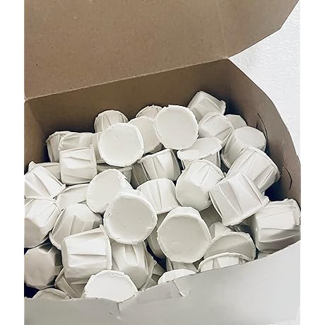 Cascarilla 10 pc | Santeria Products | Cascarilla White White Eggshell
