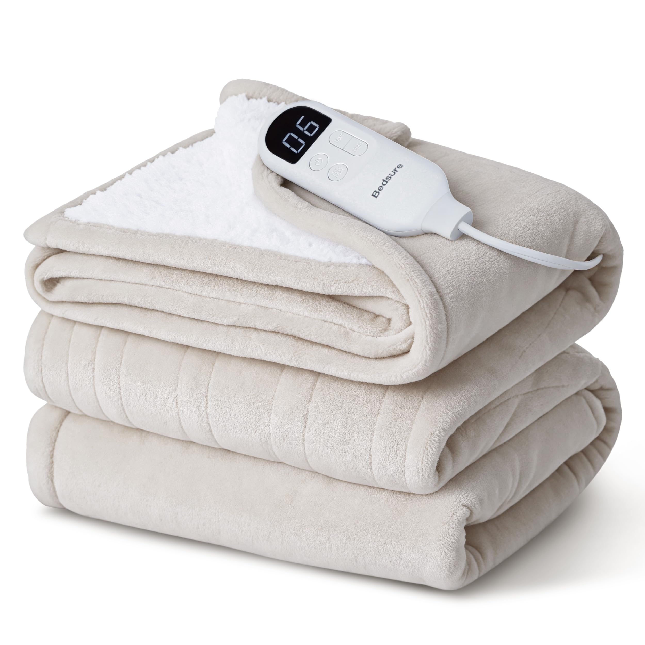 Amazon.com: Bedsure Electric Blanket Twin with Preheat Function