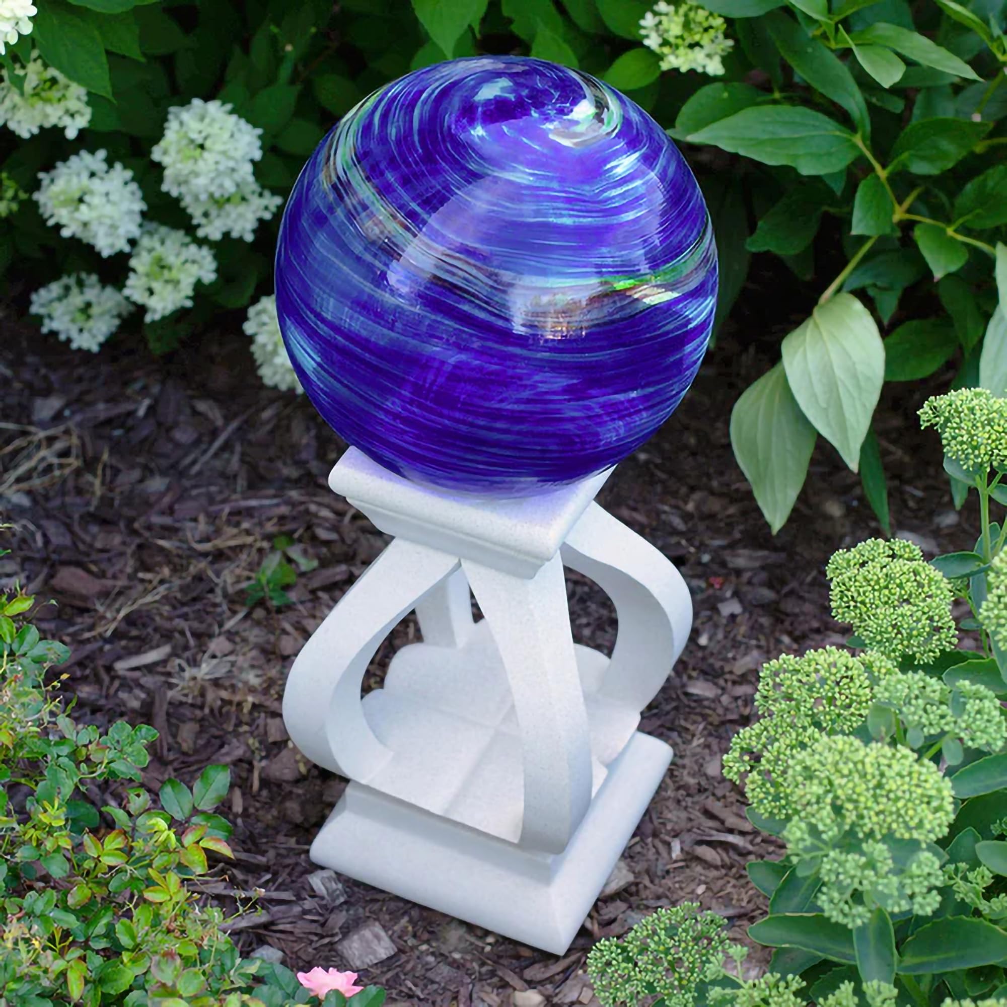 Echo Valley 4098 Polystone Globe Bases and Columns, Mission, Compliment to Any 8, 10 and 12