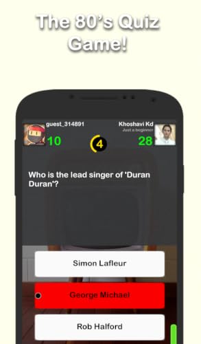 The 80's Trivia Quiz – vue 4