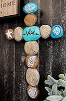 Vista 2 de Ebros Gift Náutica costera marina playa vacaciones relajarse Estrellas de mar Ostras Almeja Concha Concha Arena Dólar Guijarro Piedra Rocas Pared