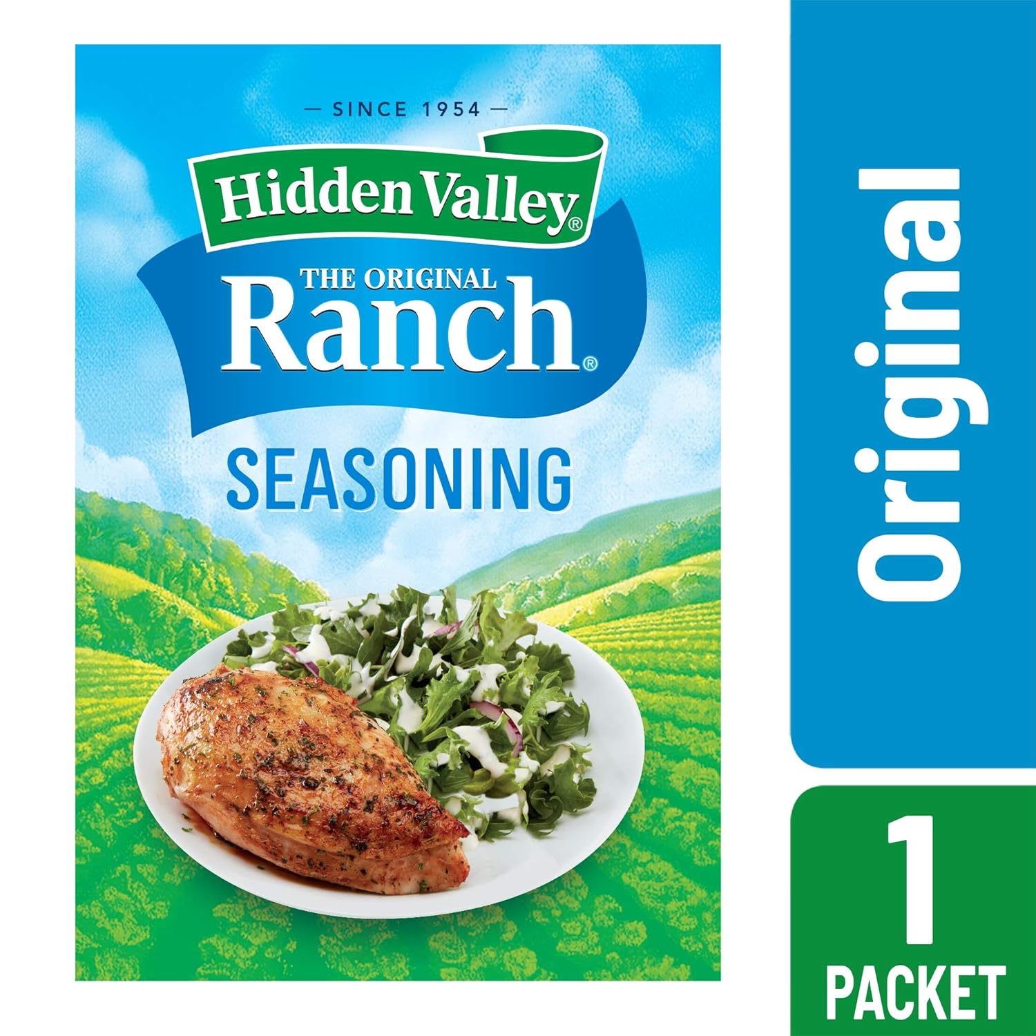 Hidden Valley Original Ranch Salad Dressing & Seasoning Mix, Gluten Free (Package May Vary), 1 Ounce (Pack of 1) : Grocery & Gourmet Food