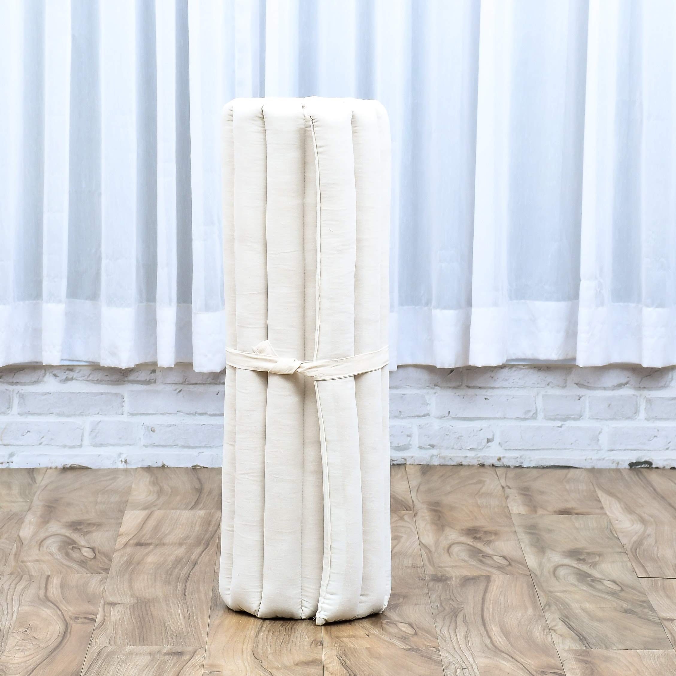 Leewadee Zafu & Zabuton Meditationsset - Kapok Meditationskissen für Yoga, Zen & Zazen