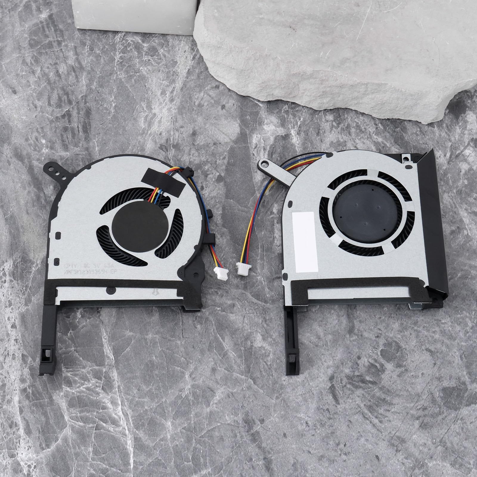 1 Paire de Ventilateurs de Refroidissement CPU + GPU Compatible avec ASUS TUF FX505DT FX505 FX505DD FX95 FX705DU FX705DD FX705DT FX95G FX86 ZX86